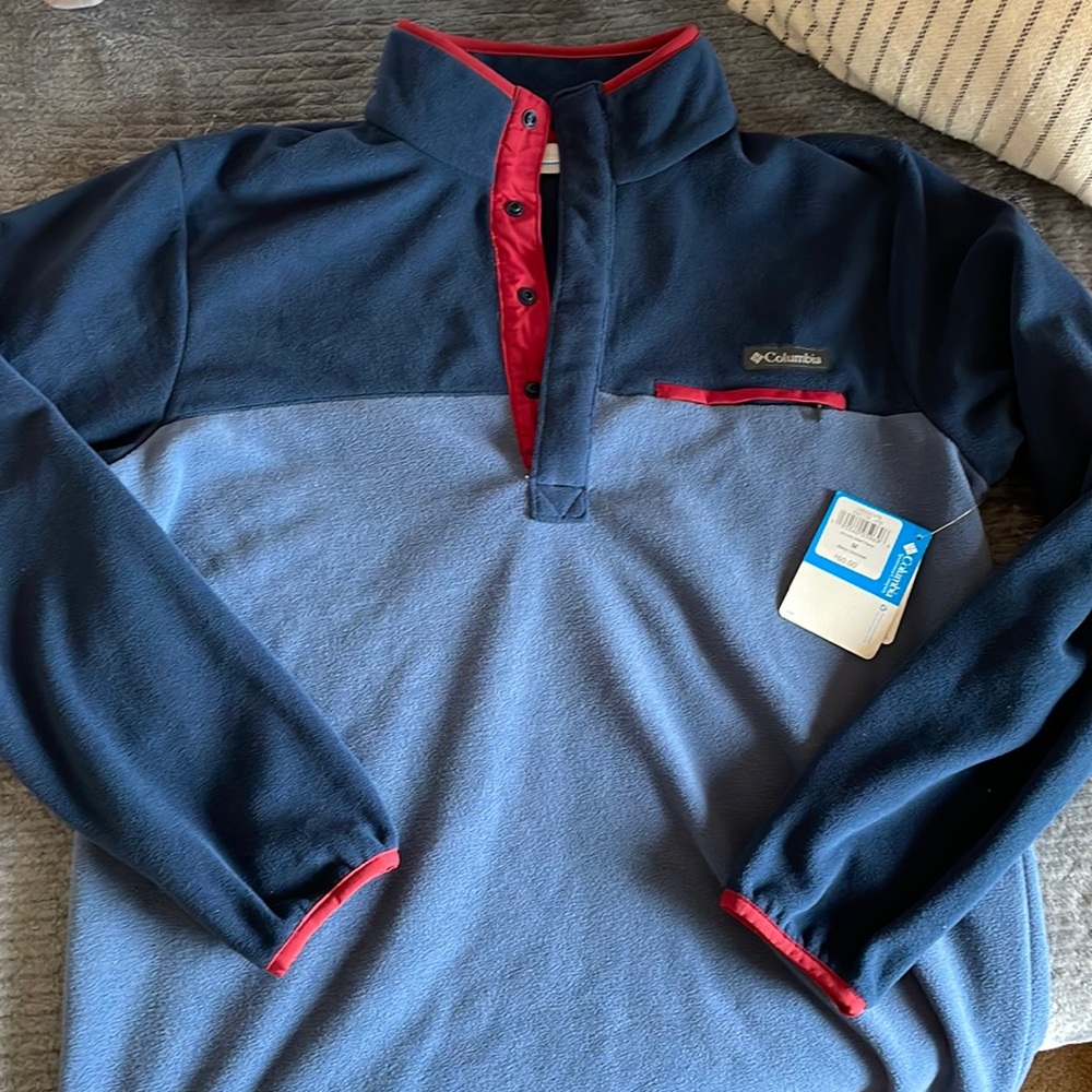 Mens Columbia 1/4 snap